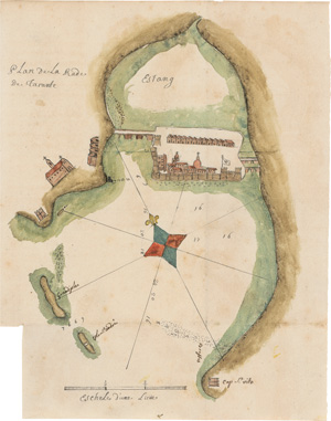 Los 1068 - Vitalis, Marineoffizier - Journal de la campagne que l'escadre des huit galères du Roy viennent de faire, présenté à Monseigneur le duc d'Anville. Marseille 1734  - 0 - thumb