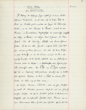 Lot 2035, Auction  125, Lindau, Paul, Großteil seines literarischen Nachlasses. 1877- ca. 1913