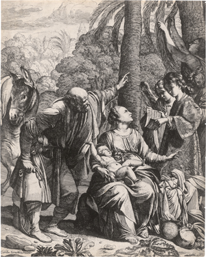 Lot 5127, Auction  125, Leclerc, Jean, Die Ruhe auf der Flucht nach Ägypten