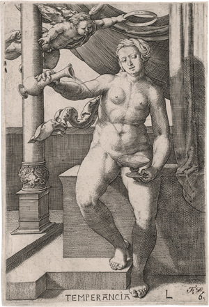 Lot 5136, Auction  125, Leyden, Lucas van, Temperancia