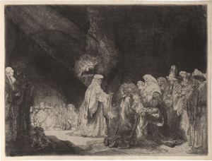 Los 5660 - Rembrandt Harmensz. van Rijn - Die Darstellung im Tempel - 0 - thumb