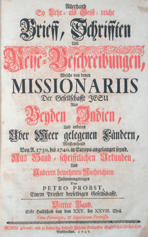 Lot 34, Auction  126, Allerhand so lehr- als geistreiche Brief, Schriften, und Reise-Beschreibungen