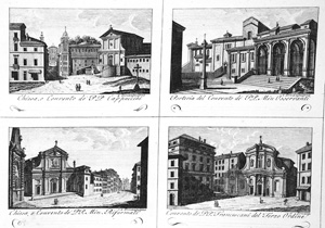 Lot 100, Auction  126, Franzetti, Agapito, Raccolta di No. 320 vedute si antiche che moderne della citta di Roma + 3 Beigaben