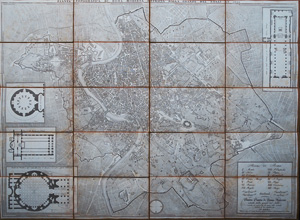 Lot 134, Auction  126, Nolli, Giovanni Battista, Nuova Pianta di Roma Moderna