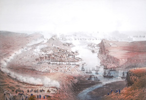 Lot 162, Auction  126, Ukraine, Bombardement de Sébastopol