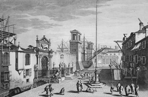 Lot 164, Auction  126, Venedig, 8 Ansichten. Kupferstiche und Radierungen.