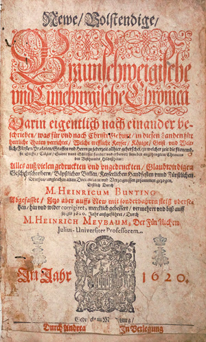 Lot 172, Auction  126, Bünting, Heinrich, Newe, volstendige, Braunschweigische und Luneburgische Chronica