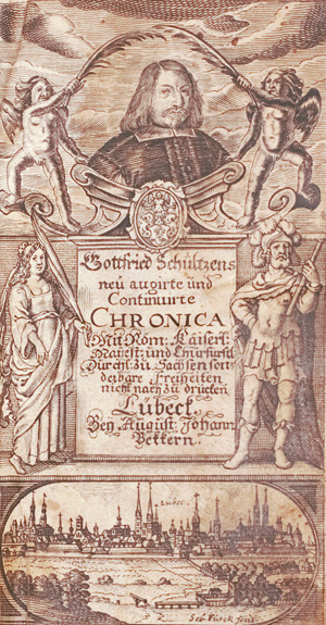 Lot 198, Auction  126, Schultze, Gottfried, Neu-augirte und continuirte Chronica