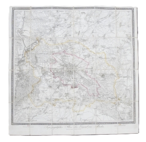 Lot 237, Auction  126, Reymann, Gottlob Daniel, Topographischer Plan der Gegend um Berlin