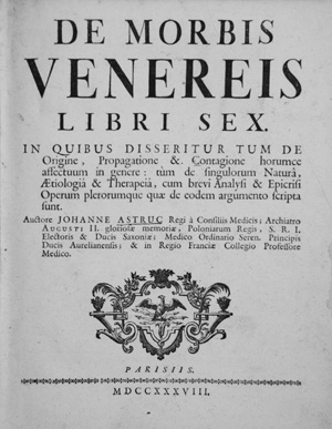 Lot 301, Auction  126, Astruc, Jean, De morbis venereis libri sex