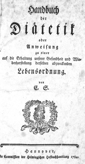 Lot 324, Auction  126, Schwabe, Ernst, Handbuch der Diätetik oder Anweisung zu einer auf die Erhaltung der Gesundheit