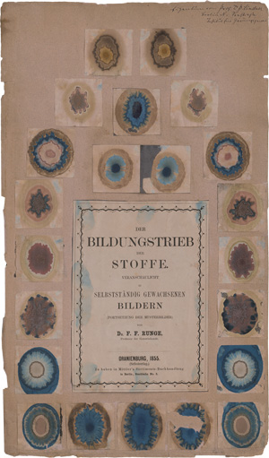 Lot 352, Auction  126, Runge, Friedrich Ferdinand, Der Bildungstrieb der Stoffe