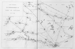 Lot 415, Auction  126, Vuigner, Emile,  Mémoire relatif aux travaux exécutés du camp de Chalons 