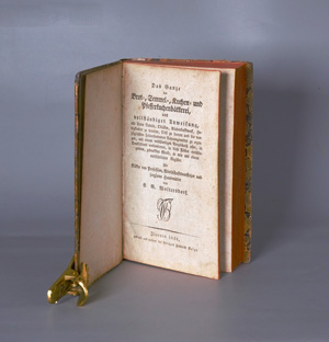 Lot 437, Auction  126, Woltersdorf, Ernst Gabriel, Das Ganze der Brot-, Semmel-, Kuchen- und Pfefferkuchenbäkkerei