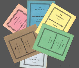 Lot 455, Auction  126, Neujahrsblatt, herausgegeben von der Feuerwerker-Gesellschaft in Zürich, auf das Jahr 1806 bis 1849 