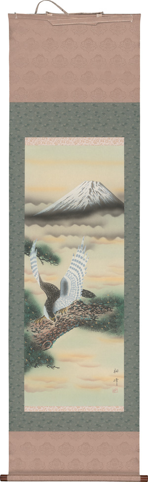 Lot 613, Auction  126, Fisch- und Vogelmotive, 6 Kakemono-Rollbilder