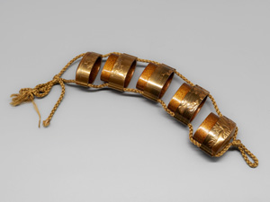 Los 632 - Inrô mit Enten-Golddekor - 5-teiliges Aufbewahrungs-Behältnis - 2 - thumb