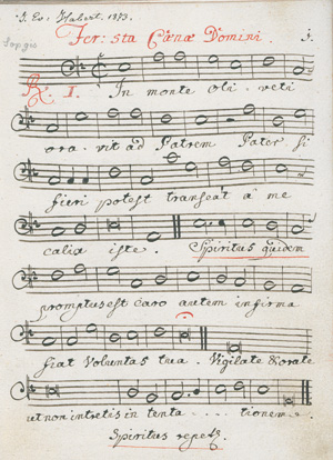 Lot 1039, Auction  126, Viadana, Lodovico, Responsoria ad Officium Hebdomadae Sanctae