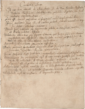 Lot 1043, Auction  126, Oratoria Sacra, Lateinische und deutsche Predigthandschrift auf Papier