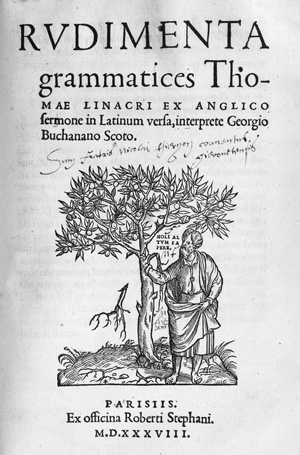Lot 1146, Auction  126, Linacre, Thomas, De emendata structure [und:] Rudimenta grammatices