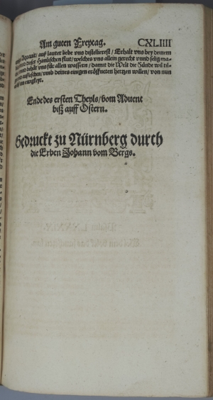 Los 1164 - Mathesius, Johannes - Postilla. Das ist Außlegung der Sontags und fürnembsten Fest Evangelien uber das gantze jar - 3 - thumb