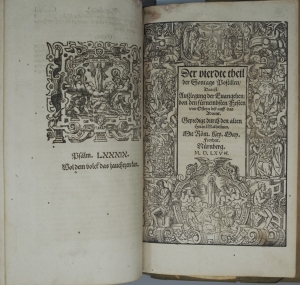 Los 1164 - Mathesius, Johannes - Postilla. Das ist Außlegung der Sontags und fürnembsten Fest Evangelien uber das gantze jar - 6 - thumb