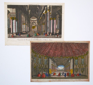 Los 1242 - Guckkastenblätter - Sammlung von 30 kolorierten Kupferstichen - 1 - thumb