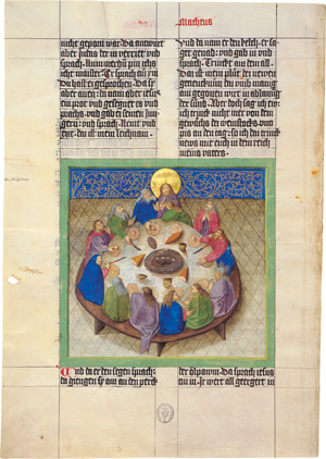 Lot 1295, Auction  126, Ottheinrich-Bibel, Die, Faksimile-Ausgabe der Handschrift Cgm 8010/I.2. Luzern, Faksimile-Verlag, 2002. - In kleiner Auflage erschienen