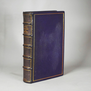 Lot 2033, Auction  126, Goethe, Johann Wolfgang von, Herrmann und Dorothea. Neue Ausgabe. Braunschweig 1822. - Im Meistereinband.