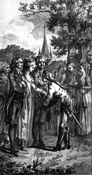 Lot 2121, Auction  126, Weppen, Johann August, Die Kirchenvisitation