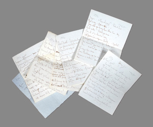 Lot 2536, Auction  126, Morell, Lady Ottoline, Konvolut Briefe an Charlotte Wolff. 1936