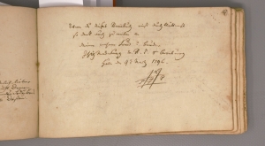 Los 2543 - Stammbuch - des Studenten Wever in Halle (Saale). 1795-1837  - 3 - thumb