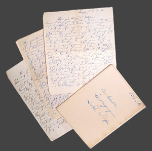 Lot 2550, Auction  126, Wolff, Charlotte, Manuskript einer Baudelaire-Übersetzung. Mit Beigaben. Wohl 1935