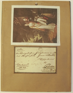 Los 2586 - Friedrich Wilhelm IV., König von Preußen - Ordensverleihung an einen Hauptmann und Oberförster. 1852. - 3 - thumb