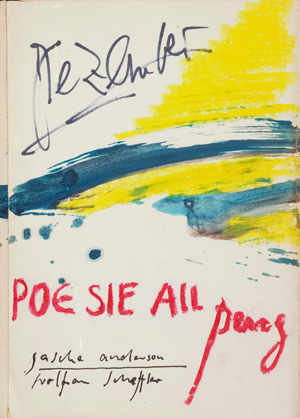 Lot 3003, Auction  126, Anderson, Sascha und Scheffler, Wolfram - Illustr., Poe Sie All peng - Dezember. MIt 2 farb. Originalzeichnungen von W. A. Scheffler