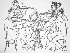 Lot 3062, Auction  126, Dolbin, Benedikt Fred, Wiener Steichquartett