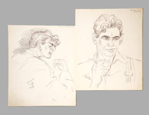 Lot 3086, Auction  126, Dolbin, Benedikt Fred, 3 Portraits von Leonard Bernstein
