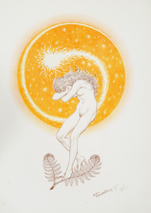 Lot 3112, Auction  126, Fidus, Tempeltanz der Seele (Widmungsexemplar)