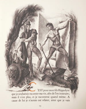 Lot 3125, Auction  126, Gide, André und Andreu, Mariano, Thésée