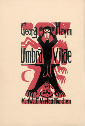Heym, Georg und Kirchner, Ernst Ludwig - Illustr., Umbra vitae