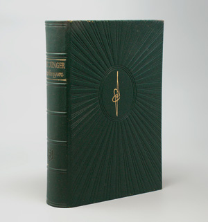 Lot 3206, Auction  126, Jünger, Ernst, Strahlungen. Leder. Tübingen 1949. - 100 sign. Exemplare