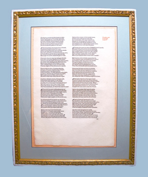 Los 3317 - Morris, William - Kelmscott Chaucer. 1 Blatt. Schriftraum. Hammersmith, Kelmscott Press, 1896 - 0 - thumb