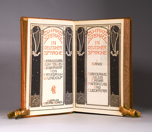 Lot 3372, Auction  126, Shakespeare, William, Shakespeare in deutscher Sprache