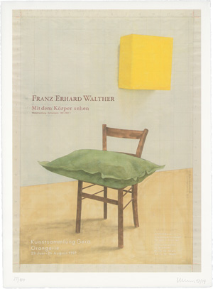 Lot 3395, Auction  126, Walther, Franz Erhard, Manifestationen (Vorzugsausgabe mit 4 separaten Farbsiebdrucken