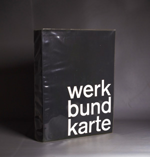 Lot 3418, Auction  126, Werkbundkarte, Deutschen Werkbundes Hessen. 141 Tapetenmuster