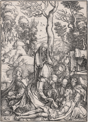 Lot 5090, Auction  126, Dürer, Albrecht, Beweinung Christi