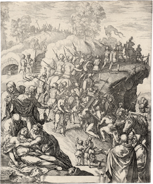Lot 5119, Auction  126, Fontana, Giovanni Battista, Die Kreuztragung