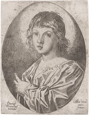 Lot 5244, Auction  126, Varotari d. J., Dario, Büste eines Jünglings im weiten Gewand nach links