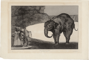 Lot 5297, Auction  126, Goya, Francisco de, Disparate de Bestia (Otras leyes por el pueblo).