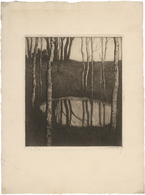 Los 5429 - Henneberg, Hugo - Waldteich - 0 - thumb